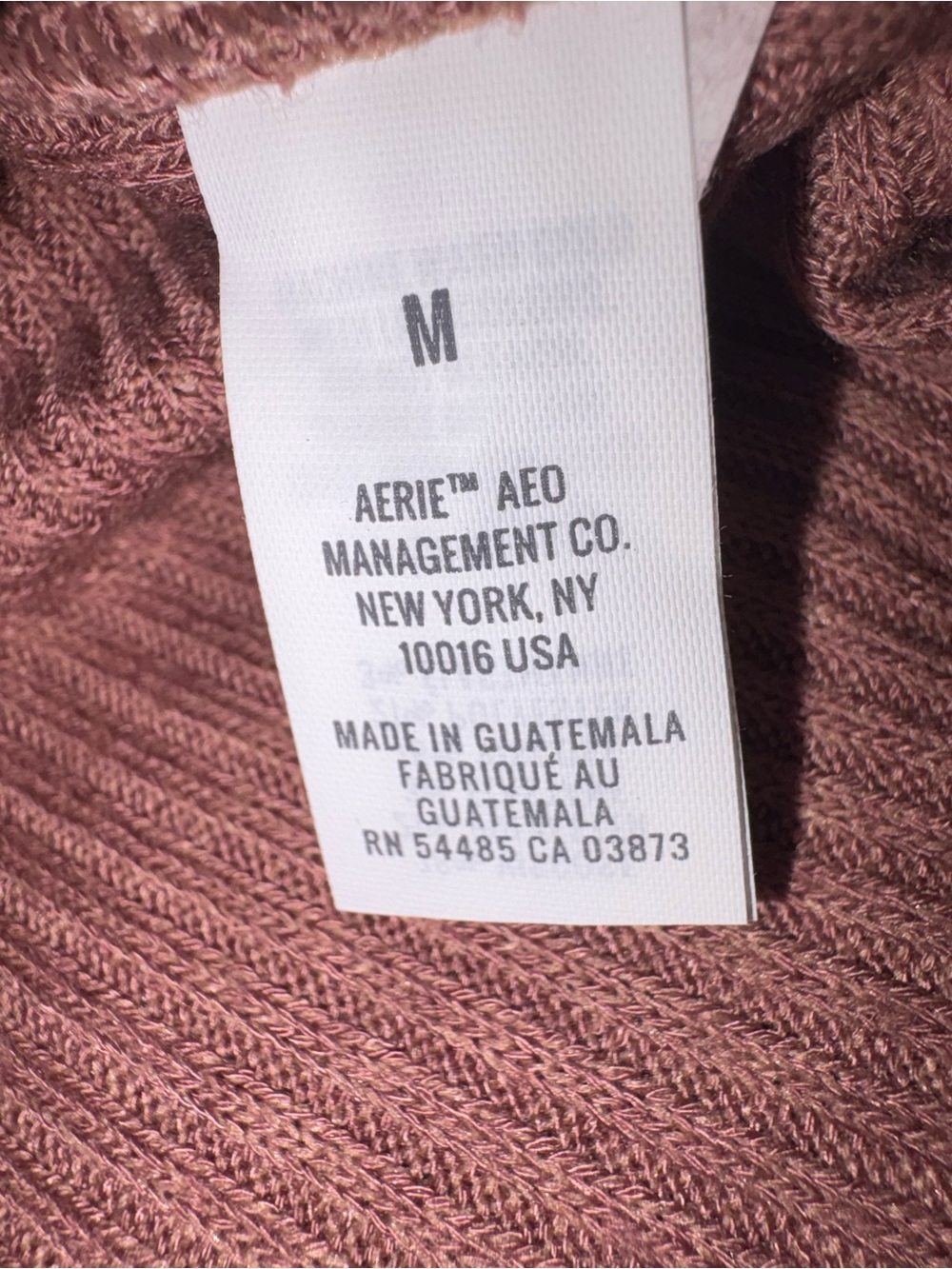 Aerie Ribbed Henley Sleep Romper Pink Oversized Size Medium Lounge 1-piece - Picture 5 of 10